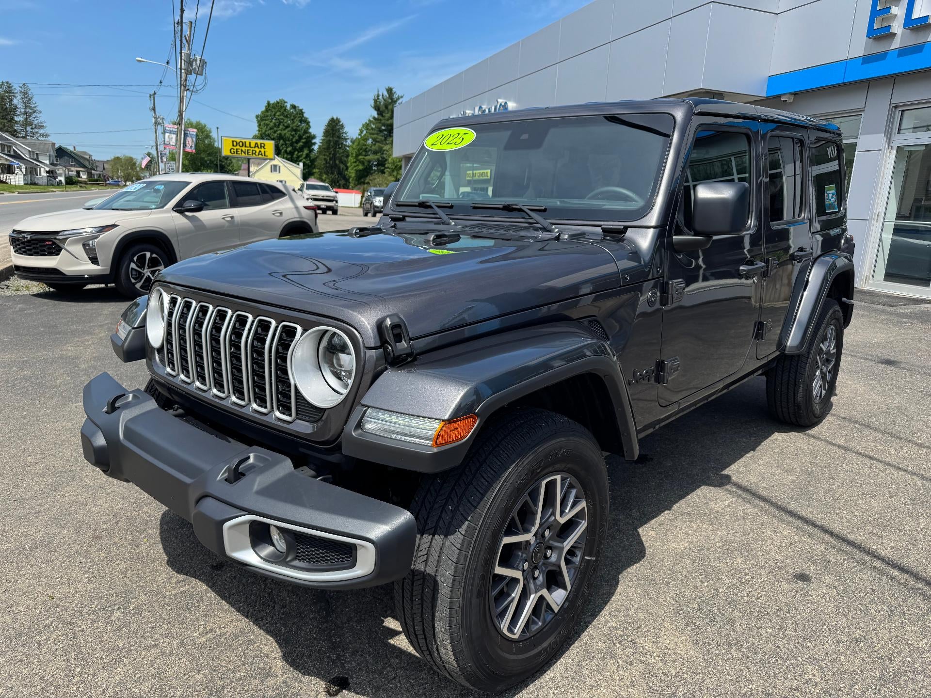 2025 Jeep Wrangler — rear three-quarter view
