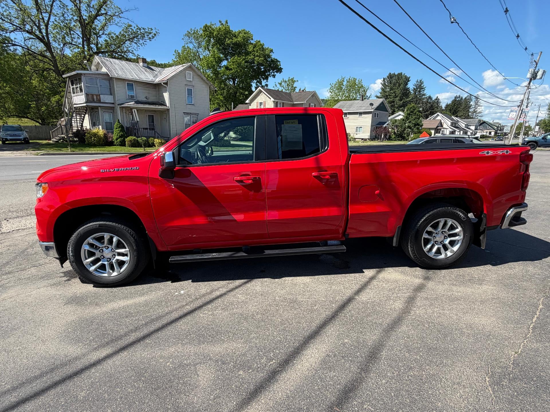 2024 Chevrolet Silverado 1500 — rear three-quarter view