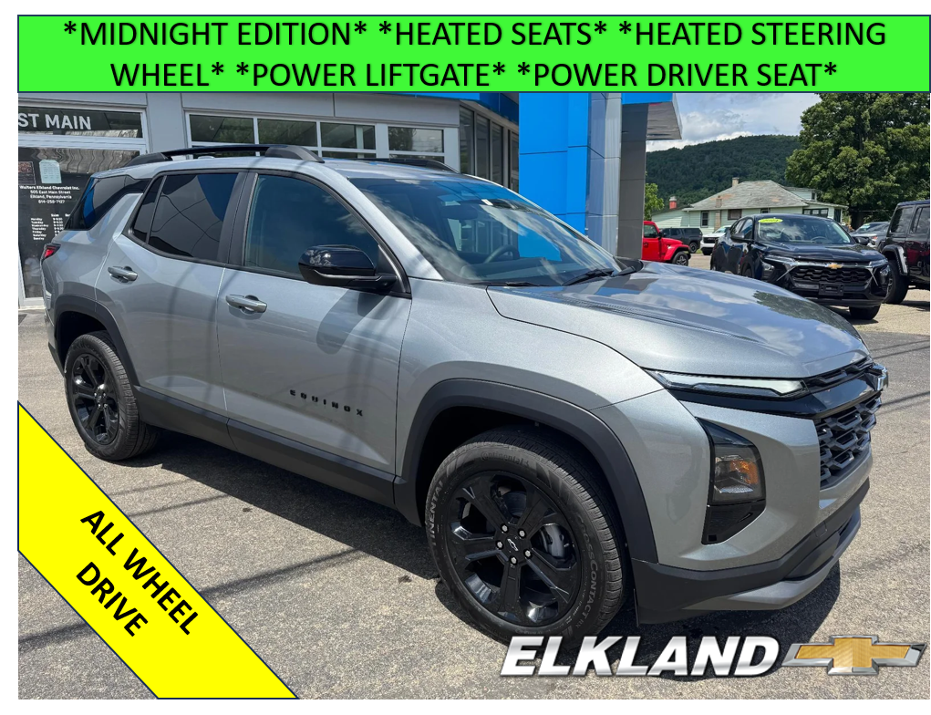 2026 Chevrolet Equinox LT in Sterling Gray Metallic — front three-quarter view