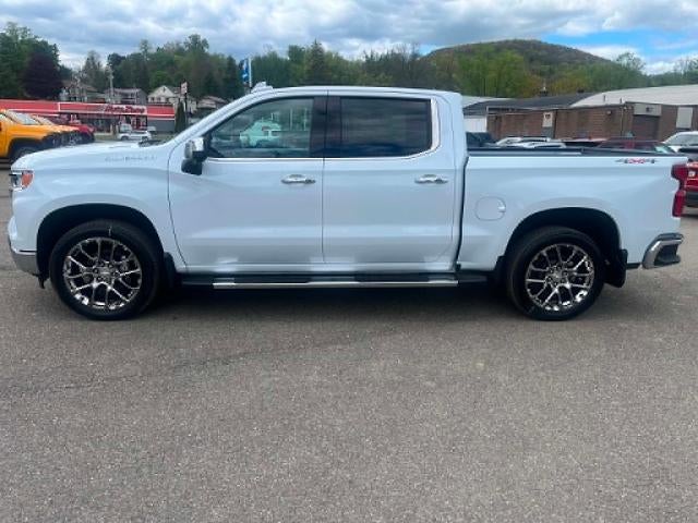 2026 Chevrolet Silverado 1500 LTZ in Polar White Tricoat — front three-quarter view